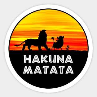 Hakuna Matata Sticker